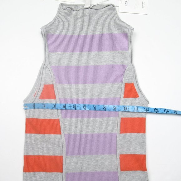 Anthropologie Daily Practice Sleeveless Mock-Neck Sweater Dress - XS - Picture 5 of 13